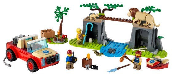 Vildtrednings-offroader - 60301 - LEGO