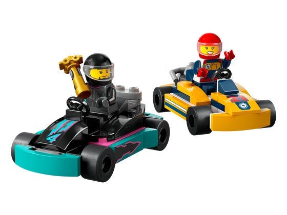 Gokarts og racerkørere - 60400 - LEGO