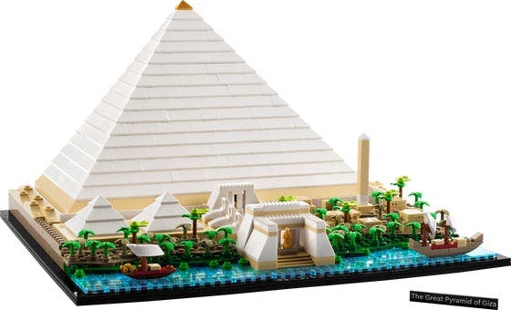 Den store pyramide i Giza - 21058 - LEGO