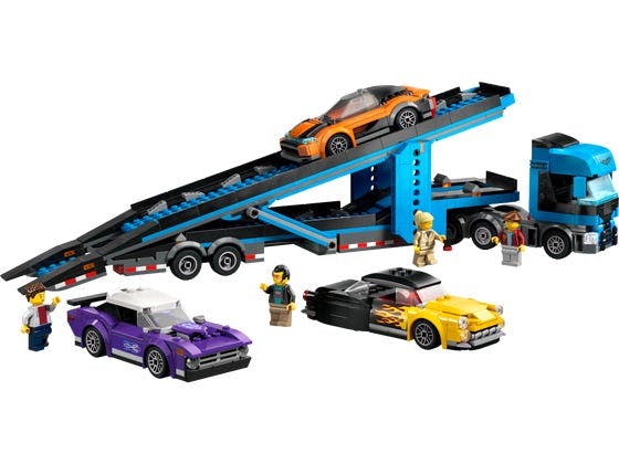 Biltransport med sportsvogne - 60408 - LEGO