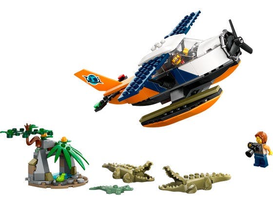 Jungleeventyr - vandflyver - 60425 - LEGO