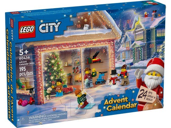 LEGO City Julekalender 2024 - 60436 - LEGO