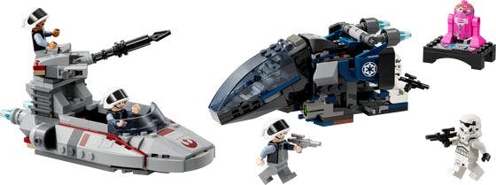 Kejserligt landsætningsfartøj mod oprørsspejder-speeder - 40755 - LEGO