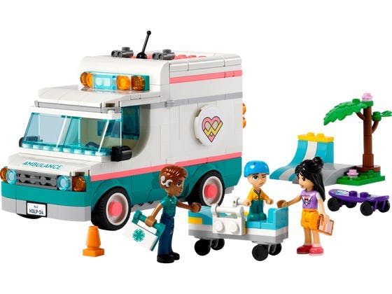 Heartlake City-hospitalets ambulance - 42613 - LEGO