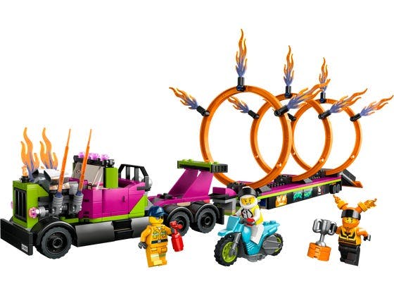 Stunttruck og ildringe-udfordring - 60357 - LEGO