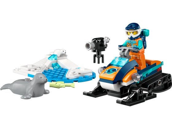 Polarforsker-snescooter - 60376 - LEGO