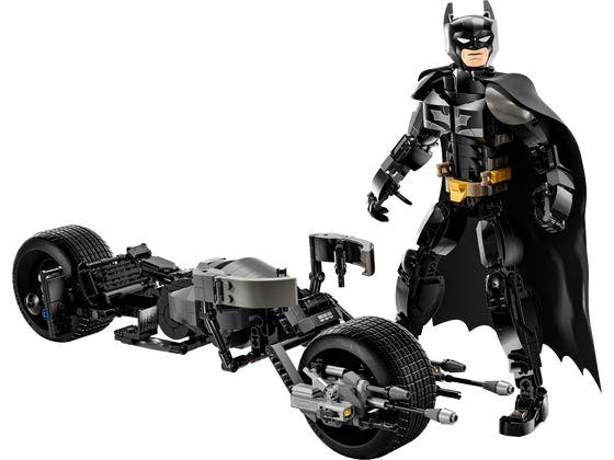 Byg selv-figur af Batman og Batpod-motorcyklen - 76273 - LEGO