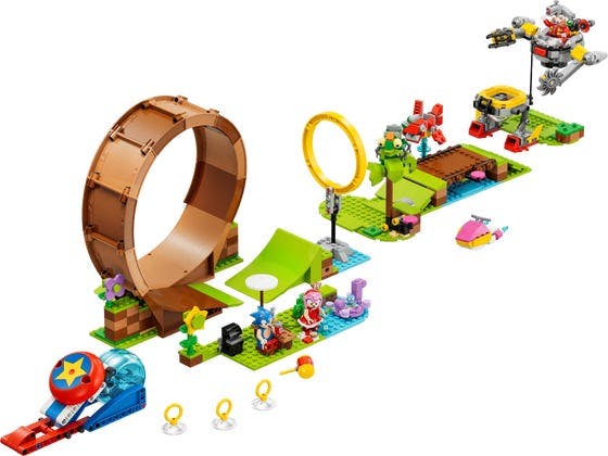 Sonics Green Hill Zone loop-udfordring - 76994 - LEGO