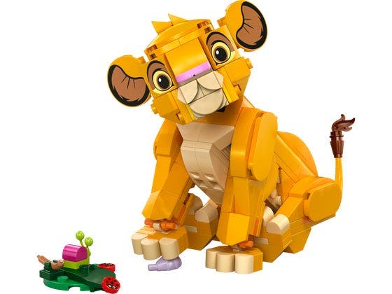 Simba som unge - Løvernes konge - 43243 - LEGO