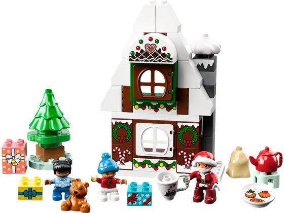 Julemandens honningkagehus - 10976 - LEGO