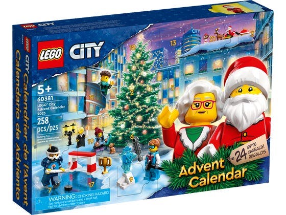 LEGO City julekalender 2023 - 60381 - LEGO