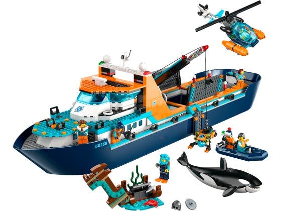 Polarudforskningsskib - 60368 - LEGO