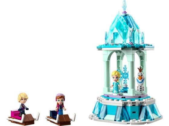 Anna og Elsas magiske karrusel - 43218 - LEGO