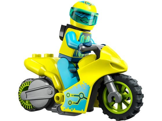 Cyber-stuntmotorcykel - 60358 - LEGO