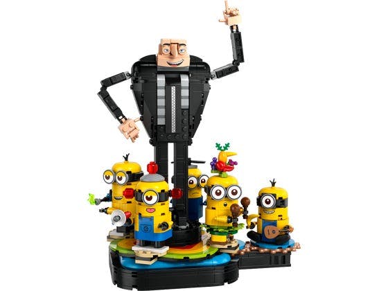 Klodsbygget Gru og Minions - 75582 - LEGO