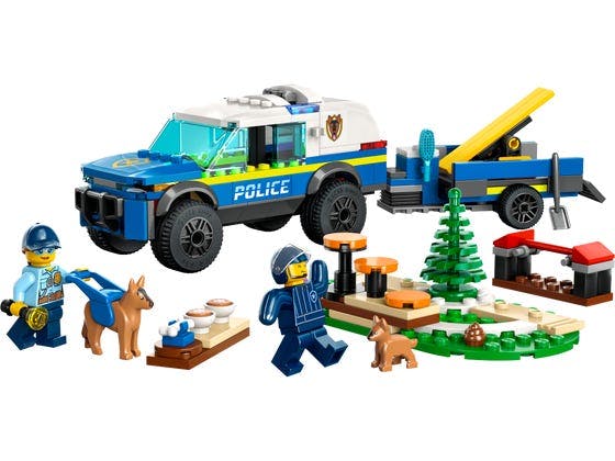 Mobil politihundetræning - 60369 - LEGO