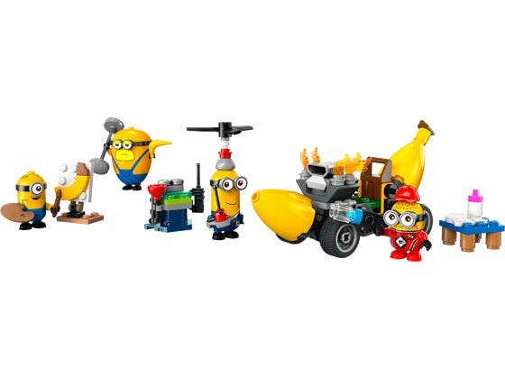 Minions og bananbil - 75580 - LEGO