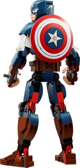 Byg selv-figur af Captain America - 76258 - LEGO