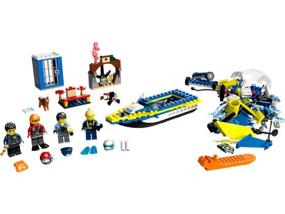 Havpolitiets detektivmissioner - 60355 - LEGO