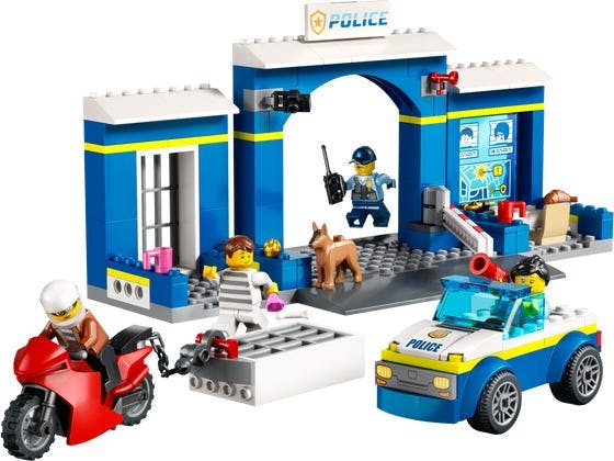 Skurkejagt ved politistationen - 60370 - LEGO