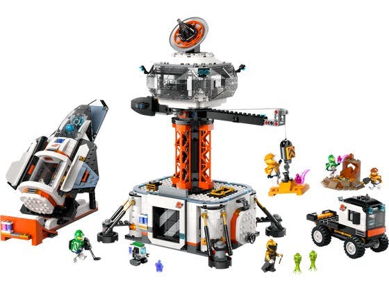 Rumbase og raketaffyringsrampe - 60434 - LEGO