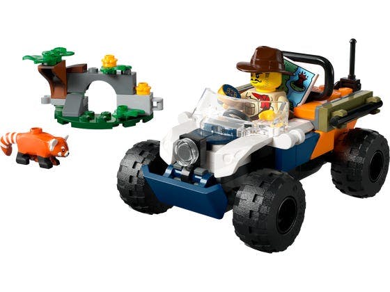 Jungleeventyr - ATV og rød panda-mission - 60424 - LEGO