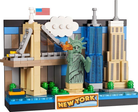 Postkort fra New York - 40519 - LEGO