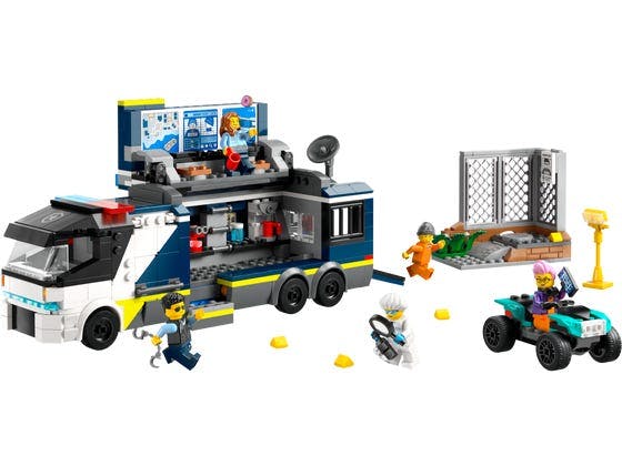 Politiets mobile kriminallaboratorium - 60418 - LEGO