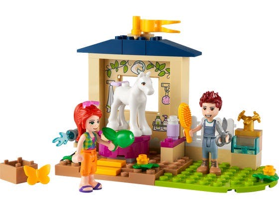 Stald med ponyvask - 41696 - LEGO