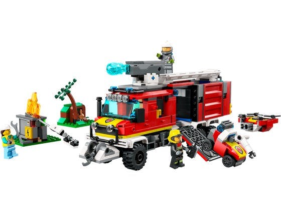 Brandvæsnets kommandovogn - 60374 - LEGO