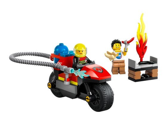 Brandslukningsmotorcykel - 60410 - LEGO