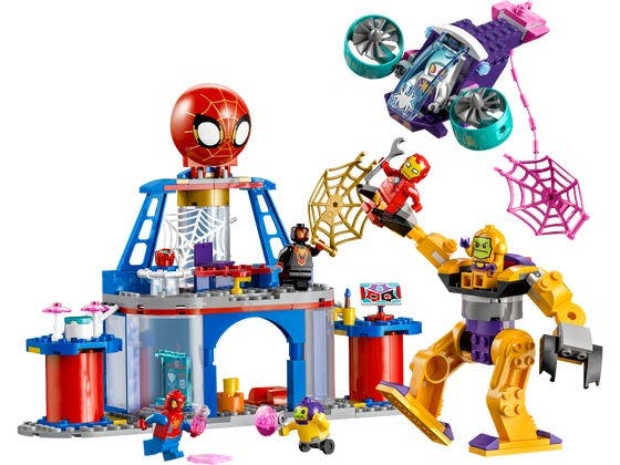 Team Spideys netspinder-hovedkvarter - 10794 - LEGO