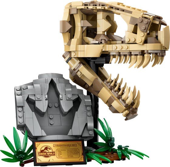 Dinosaurfossiler: T. rex-kranium - 76964 - LEGO