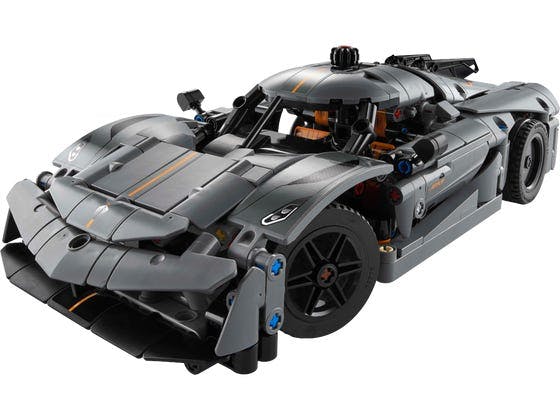 Koenigsegg Jesko Absolut-hyperbil - grå - 42173 - LEGO