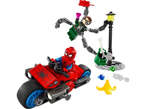 Motorcykeljagt: Spider-Man mod Doc Ock - 76275 - LEGO