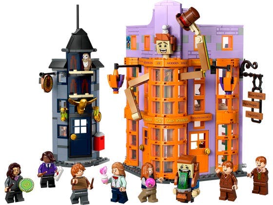 Diagonalstræde: Brødrene Weasleys Troldmandstricks - 76422 - LEGO