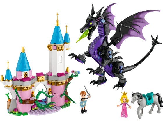 Maleficents drageform - 43240 - LEGO