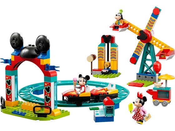 Mickey, Minnie og Fedtmules tivolitur - 10778 - LEGO