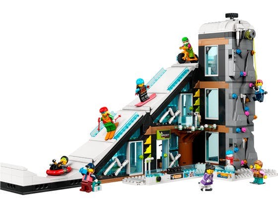 Ski- og klatrecenter - 60366 - LEGO