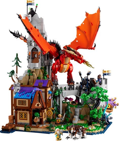 Dungeons & Dragons: Den røde drages fortælling - 21348 - LEGO