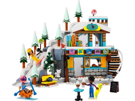 Skibakke og café - 41756 - LEGO