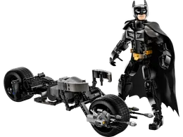 Byg selv-figur af Batman og Batpod-motorcyklen