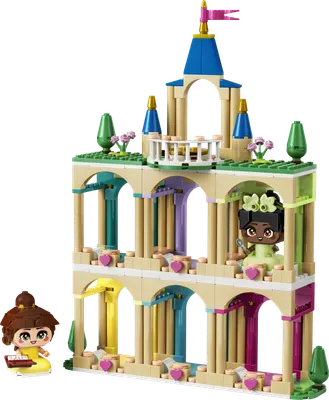 Minimodeller af Belle og Tiana med slot