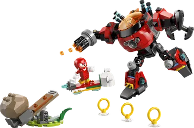 Knuckles mod dr. Eggmans Egg Crusher-mech