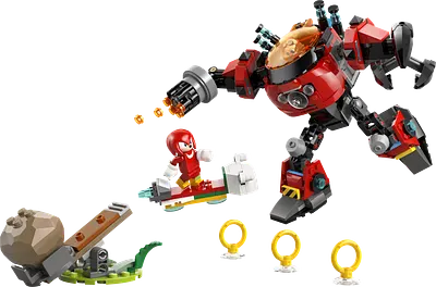 Knuckles mod dr. Eggmans Egg Crusher-mech