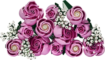 Buket af pink roser