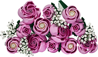 Buket af pink roser