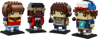 Figurer af Mike, Dustin, Lucas og Will