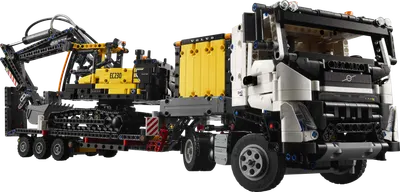 Volvo FMX-lastbil og EC230 elektrisk gravemaskine