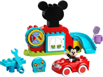 Mickeys klubhus og bil